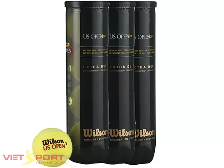 Bóng Tennis WILSON US Đen 4 Bóng Tennis WILSON US Đen 4