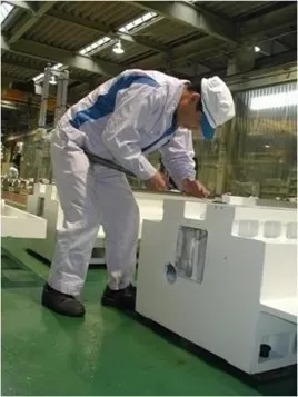 Th&acirc;n m&aacute;y đ&uacute;c bằng gang Meehanite chất lượng cao