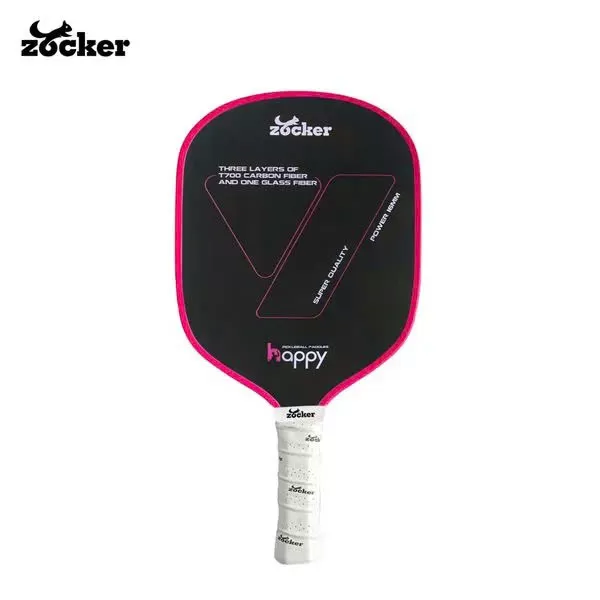 Vợt Pickleball Zocker Happy HP2 Super Pink