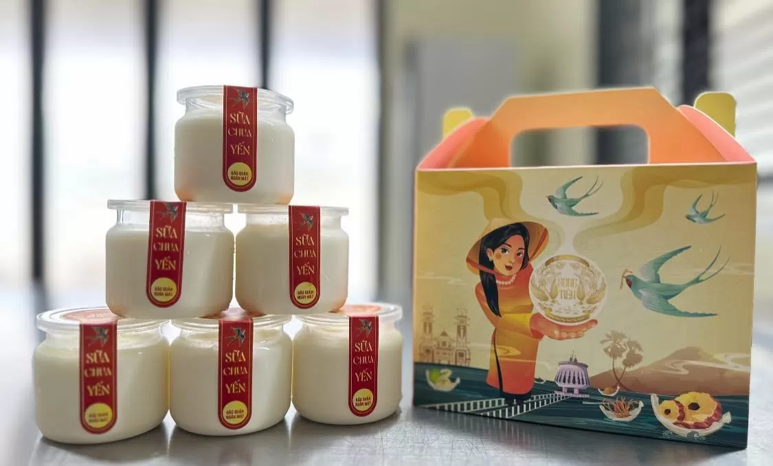 Sữa chua yến Song Ti&ecirc;n: Lựa chọn bổ dưỡng thay thế yến chưng